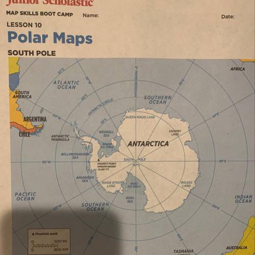 In which direction would you be heading if you traveled from the South Pole along any line of longit