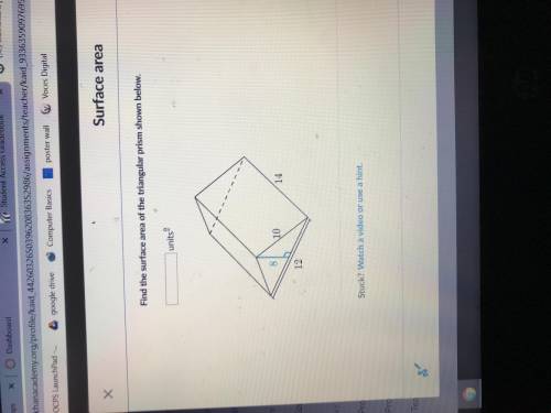 4/4, find the surface area