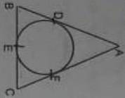 A triangle ABC is drawn to circumscribe a circle and AD=6cm,DB=4cm and CF=3cm then find perimeter of