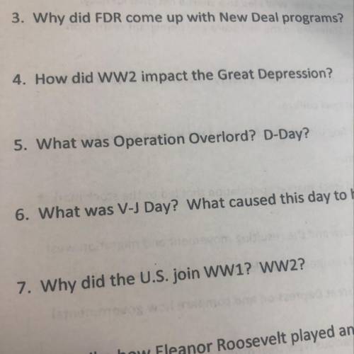 Why did FDR come up with New Deal programs?