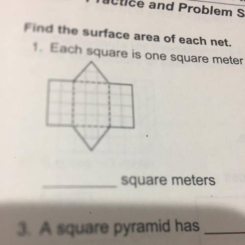 I don’t get how to find the surface area of it, please explain by steps on how to find it and what’s