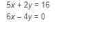 What is the solution of the following system of linear equations? A. (2,3) B. (3,-2) C. (3,2) D. (-2
