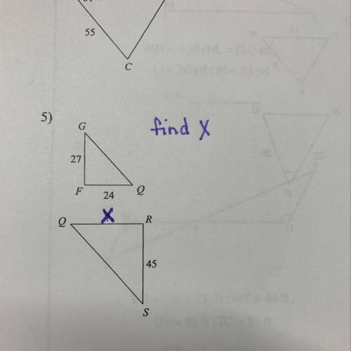 How do I find the missing side of this triangle