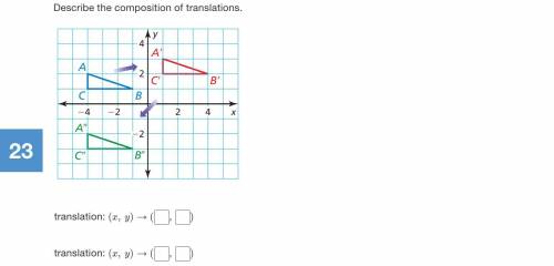 What are the transitions?  Please show all work on how you got your answers