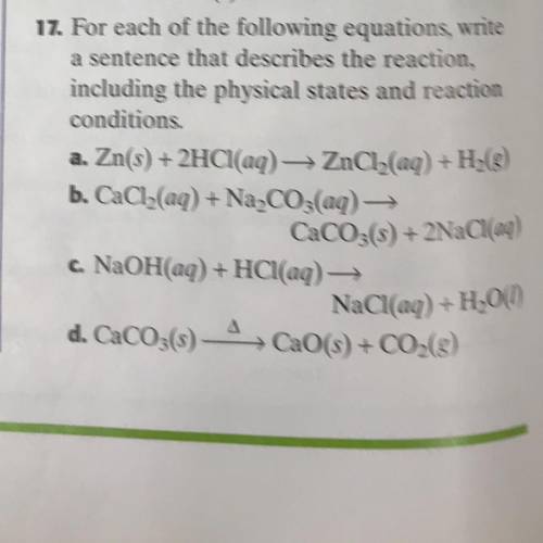 For question 17, thanks