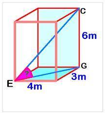 Find the value of line CE. Show how the Pythagorean Theorem was used to find your answer. Include al