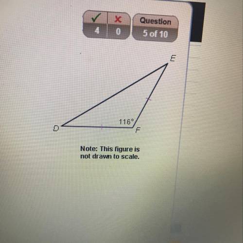 Use the information in the figure to find m angle D