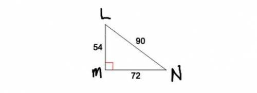 Triangle LMN is given. What is the value of cos(N)? A) 4/5  B) 3/5  C) 3/4  D) 4/3