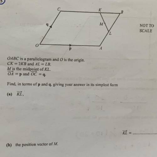 Solve this question about vectors