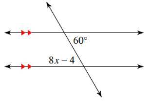 What is the degree measure for the unknown angle?