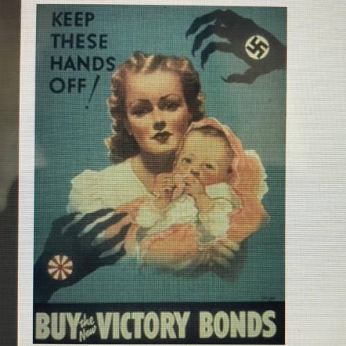 Which statement best summarizes the message of this source? A.)Buying victory bonds can help familie