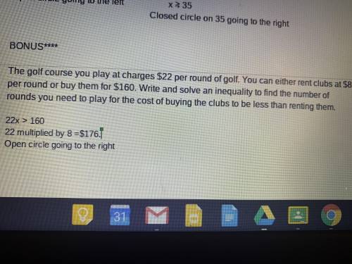 Is this right? Can you write the right answer if it’s wrong.