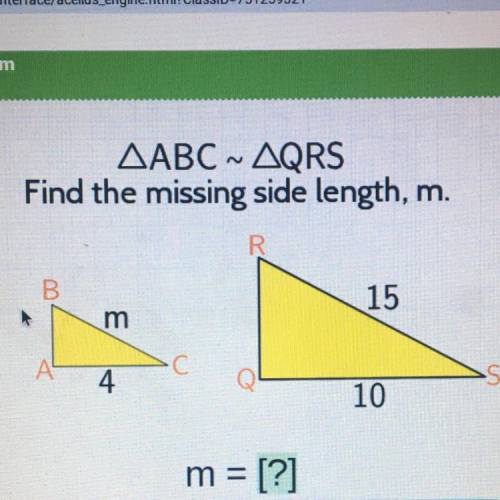 Please help me find the missing side length