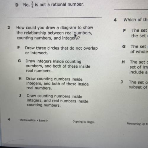 I really need help with my test , number 2 :((