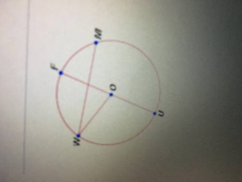 Which of the following statements is a diameter of O?