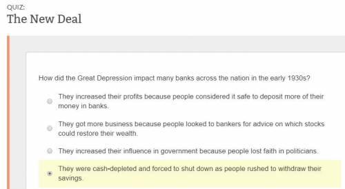 How did the Great depression impact many banks across the nation in the early 1930s?