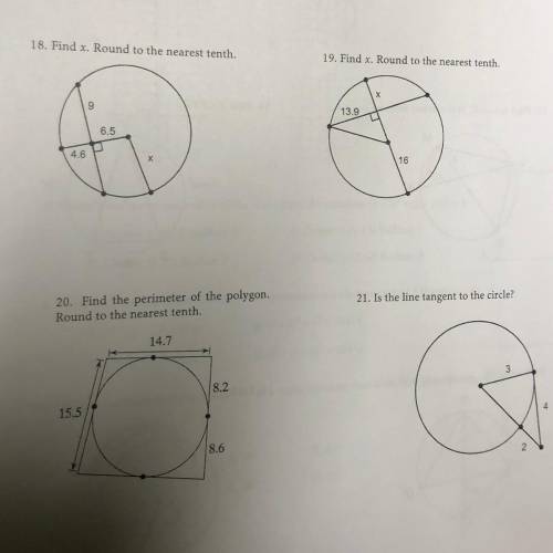 18,19,20 can someone plzzz help me with those and plz show work bc I’m not understanding this plzz a