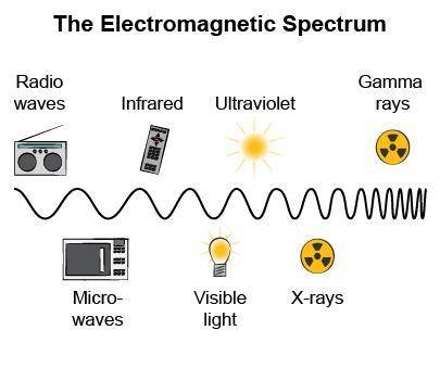 Gamma rays are high-frequency EM waves and radio waves are low-frequency. Which characteristics are
