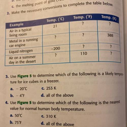 What are the answers for # 3 and 4