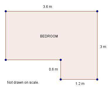 Linda plans to put in wall-to-wall carpet in her bedroom. She measures the dimensions of her bedroom