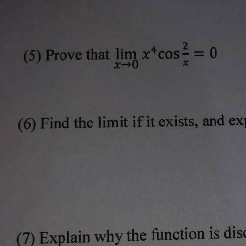 Question 5: prove that it’s =0