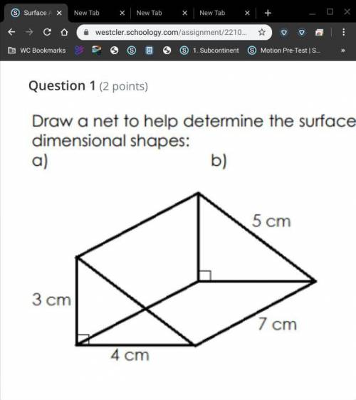 Pls help with surface area