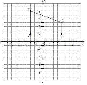 HURRY PLEASE Trapezoid ABCD is shown. What are the lengths of diagonals AC and BD? Select two answer