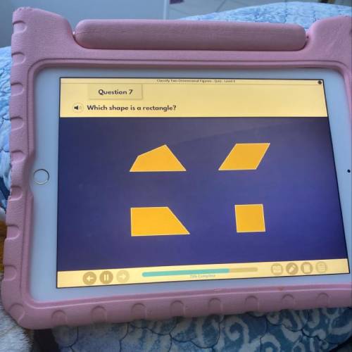 Which shape is a rectangle?
