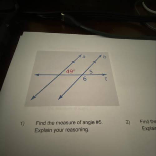 Measurement of angle 5