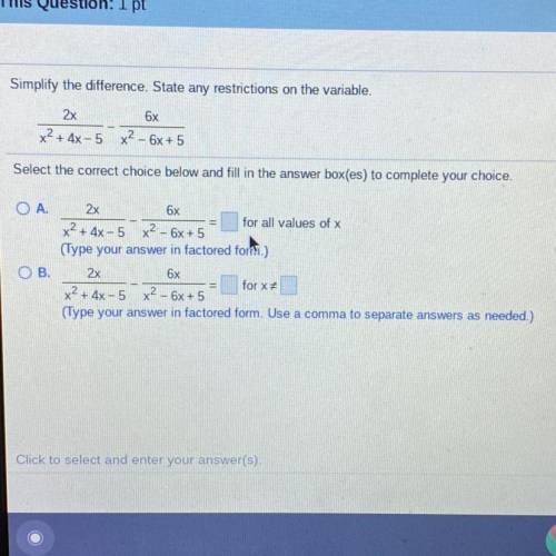 Someone please help me on my algebra 2 test ASAP please