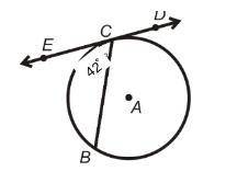 Find the measure of arc CB.