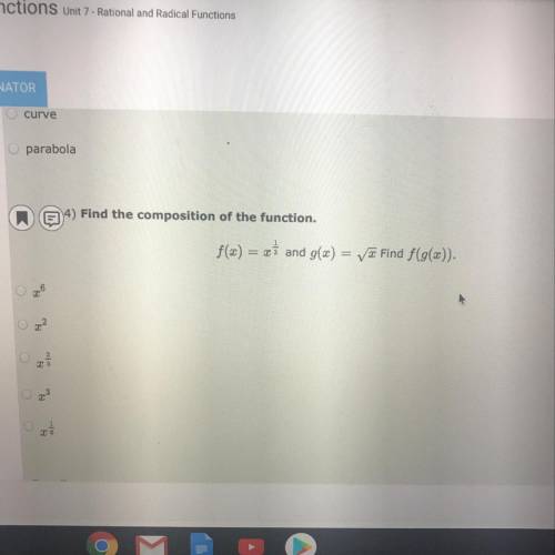 Find the composition of the function