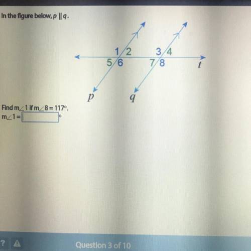 Using the figure below find what m<_1=. (show work if possible)