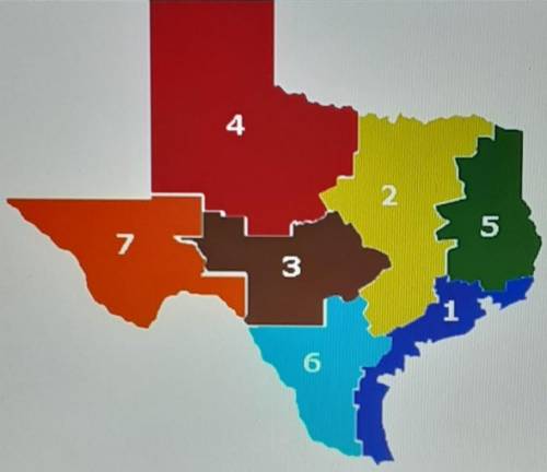 1.)In Grayson county, we live in North Texas. Which numbethe region that we live in?A.)3B.)5C.)4D.)2