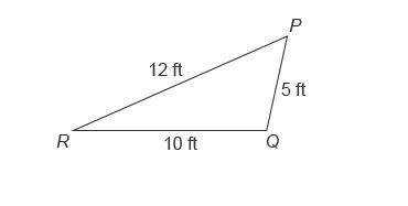What is the measure of ∠P, to the nearest degree? 24° 42° 55° 101° A scalene triangle P Q R. Side P