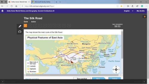 PLEASE! BRAINLIEST! How did the Silk Road help China overcome its geographic isolation? It provided