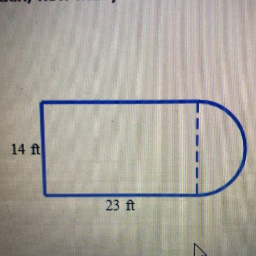 Find area please (3.14 as pi)