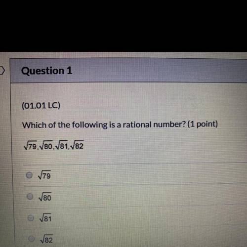 Which of the following is a rational number ?