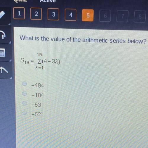 What is the answer to this algebra two problem