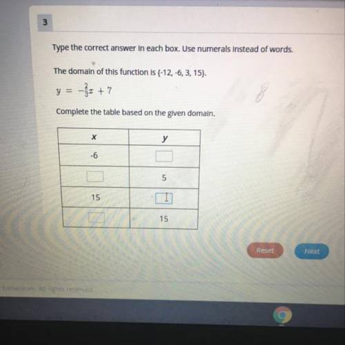 Type the correct answer in each box use numerals instead of words