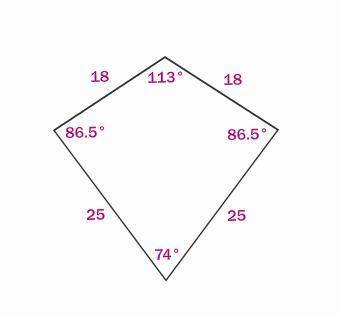 Identify the polygon and classify it as regular or irregular. A regular parallelogram B regular trap