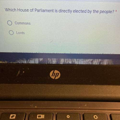 Which house of the parliament is directly elected by the people