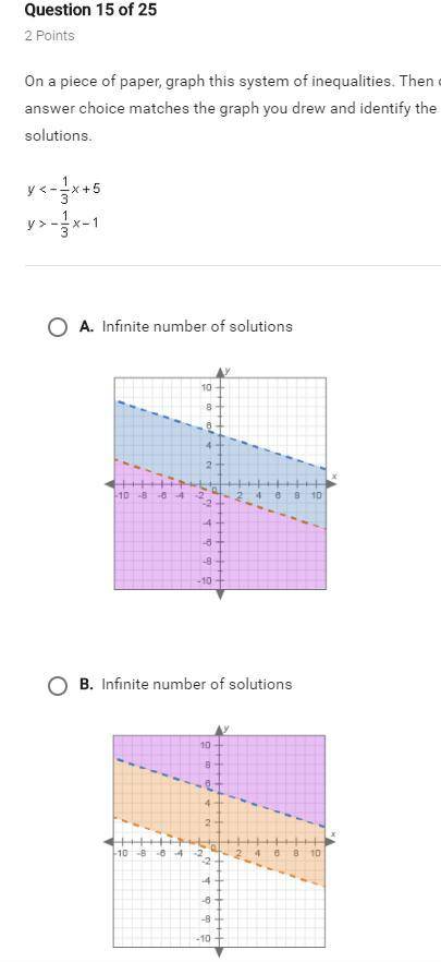 PLEASE HELP ME ! On a piece of paper, graph this system of inequalities.