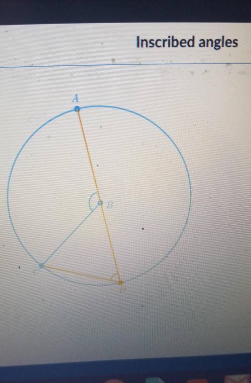 A circle is centered on point B. Points A. C and D lie on its circumference.If angle ABC measures 12