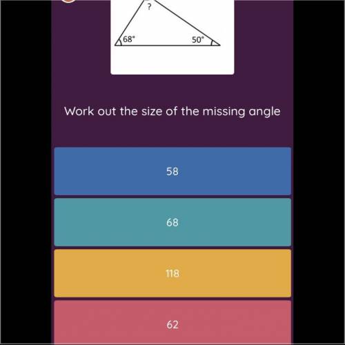 What’s the missing angle ?