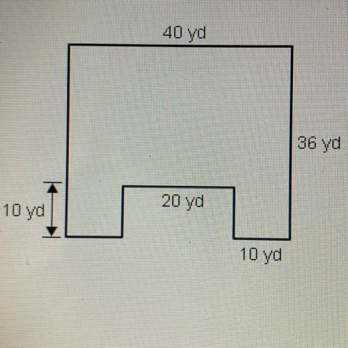 What is the area of this figure?