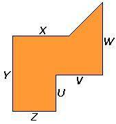 If U = 3 inches, V = 5 inches, W = 8 inches, X = 6 inches, Y = 8 inches, and Z = 4 inches, what is t