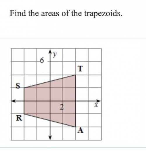 Find the areas of the trapezoids. Please help. BRAINLIEST