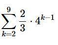 I need a little bit of help with my work!  Q1 -  Find the geometric means in the following sequence.