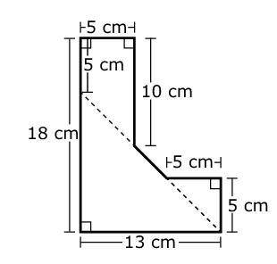 What is the area of the following polygon? Explain your process for how you arrived at the final are